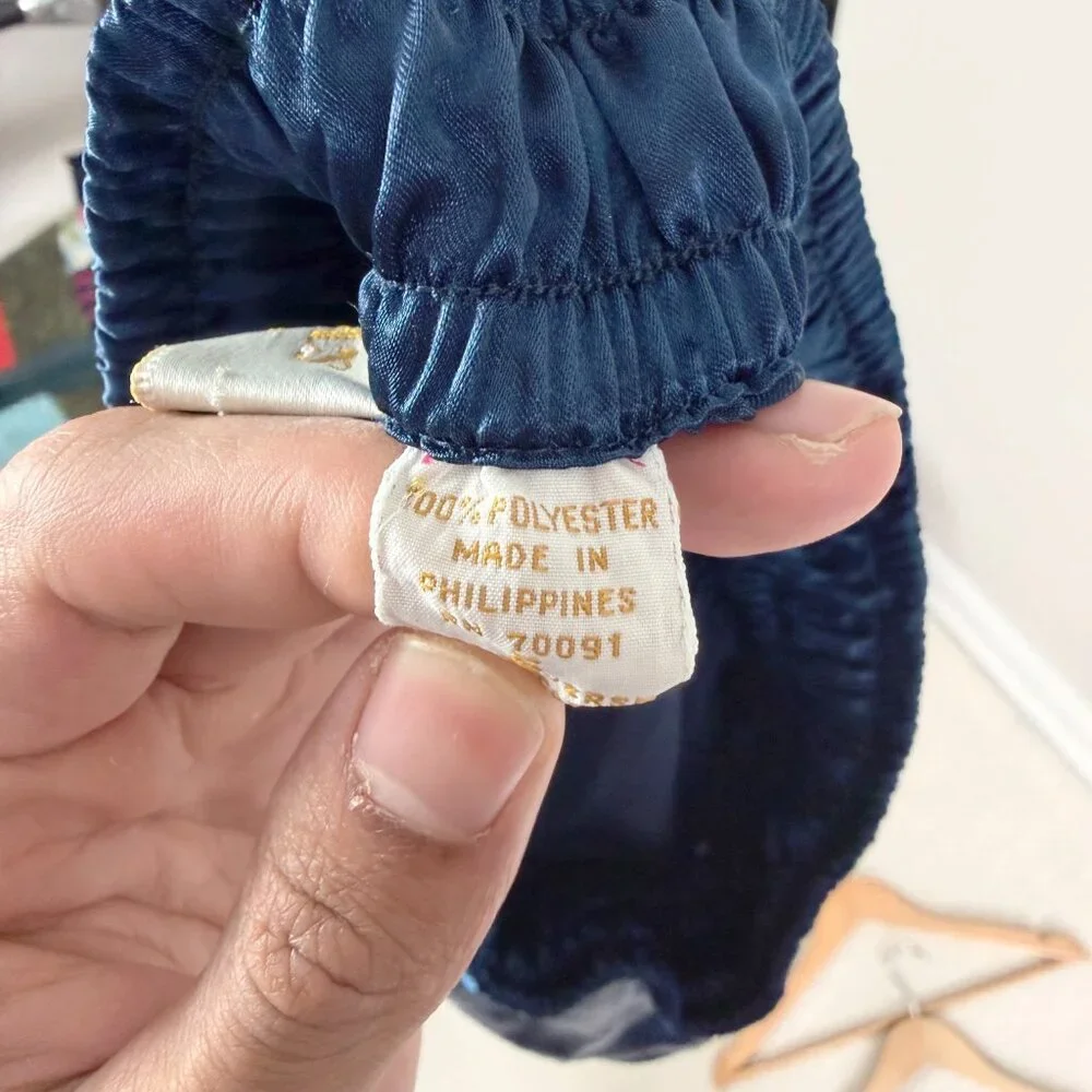 2/$30 Victoria's Secret Petrol Blue Satin Sleep Shorts Small